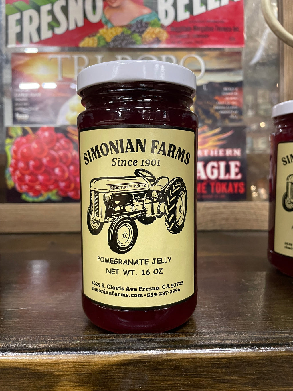 Simfarh SimFarm - Pomegranate Jelly 16oz – Simonian Farms
