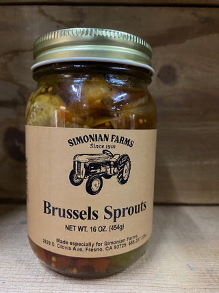 Pickled Brussels Sprouts 16oz