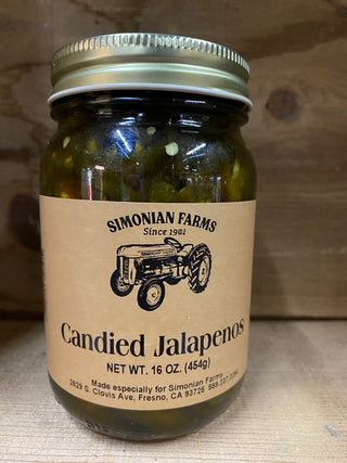 Candied Jalapeños  - 16oz