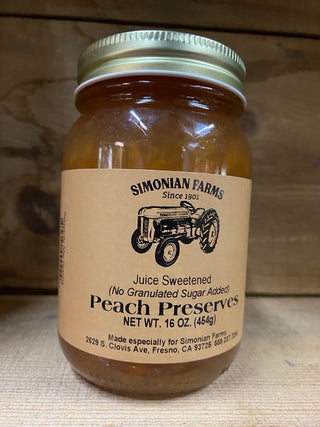Peach Preserves - 16oz