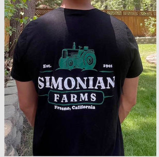 Simonian Farms Men's Black Shirt