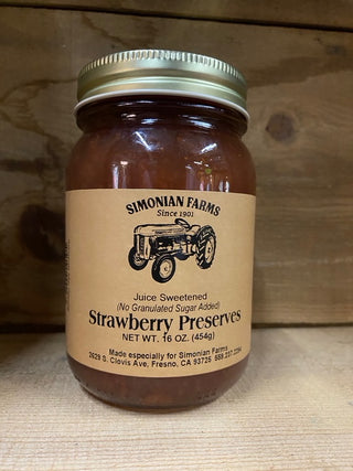 Strawberry Preserves - 16oz